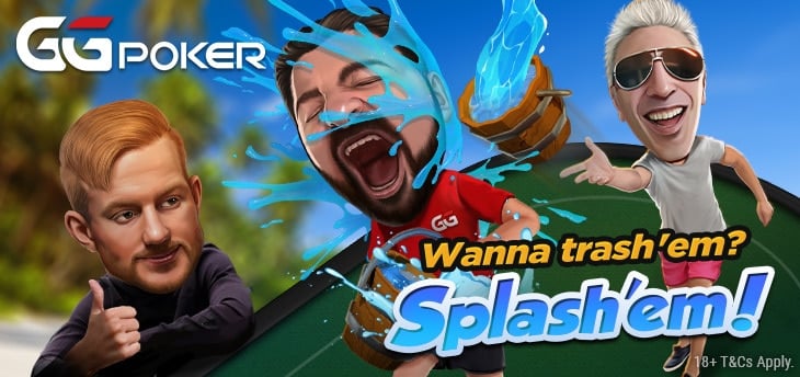 Conheça o Splash, ferramenta de poker online para interagir com os oponentes na mesa de jogo!