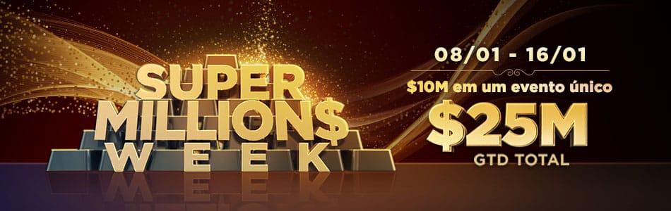 Super million$ Week inicia a temporada de séries na GGPoker