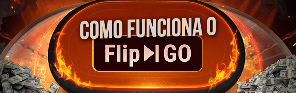 Como funcionam os torneios Flip & Go na GGPoker