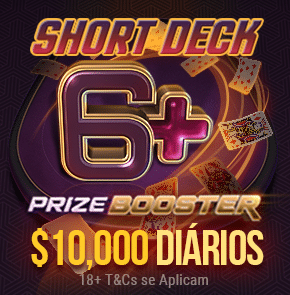 short deck ranking diário de $10.000
