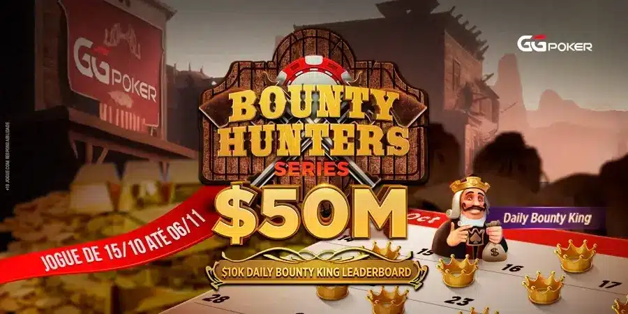 Bounty Hunters Series inicia na GGPoker