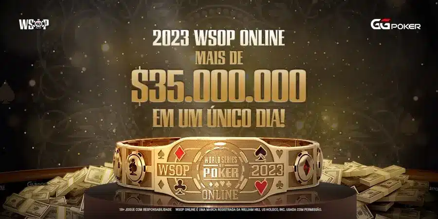 WSOP Online – Um dia com mais de $35 Milhões garantidos!