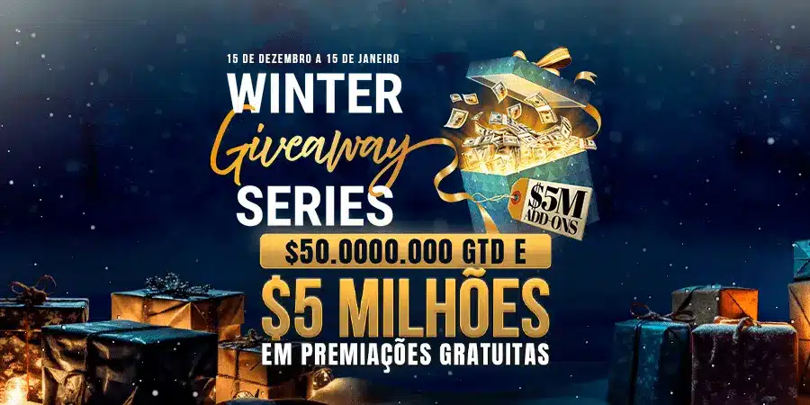Winter Giveaway Series inicia na GGPoker